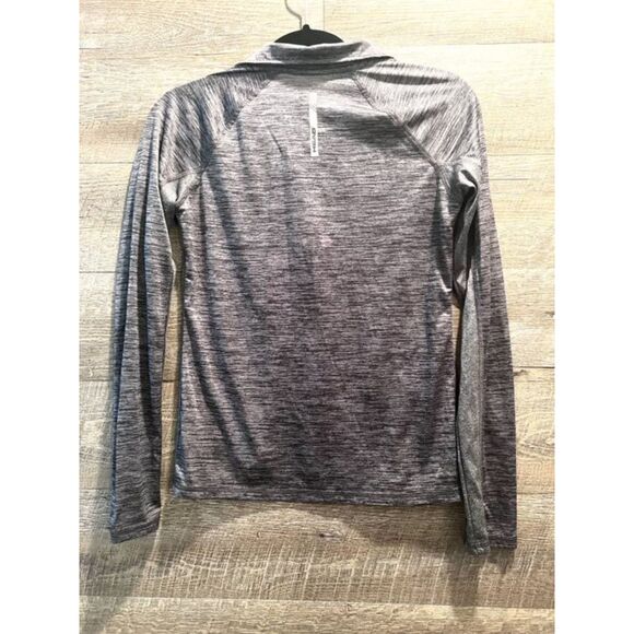 HEAD Women’s Gray 1/4 Zip Athletic Pullover Top Size XS Workout Running - Picture 4 of 5